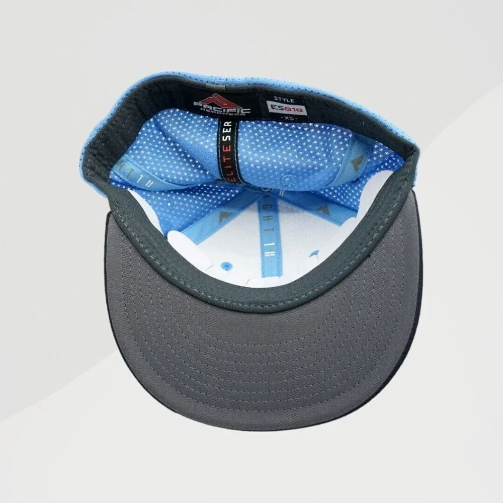 NEW Pacific Headwear Performance Polyester Air‎ Jersey Kids XS Flexfit Cap Es818